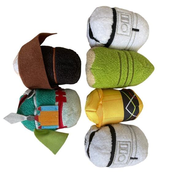 Disney Star Wars Tsum Tsum Plush Lot | Jabba, Dooku, Boba Fett, C-3PO, Troopers - Picture 1 of 16